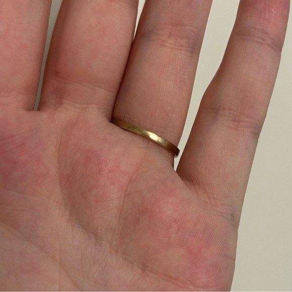 ๐๐ KSK Vintage 10K Yellow Gold Ring with Emerald Green Gem ~ โWickedโ vibes ~๐๐ - Picture 3 of 6